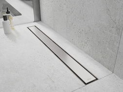 Mexen Flat 360° M13 odpływ liniowy obrotowy 2w1 80 cm, inox - 1010080-40