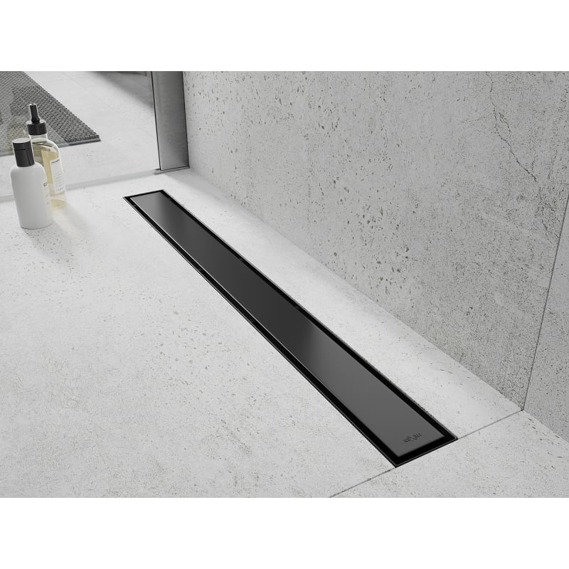 Mexen Flat M13 odpływ liniowy 2w1 80 cm, czarny - 1710080-15