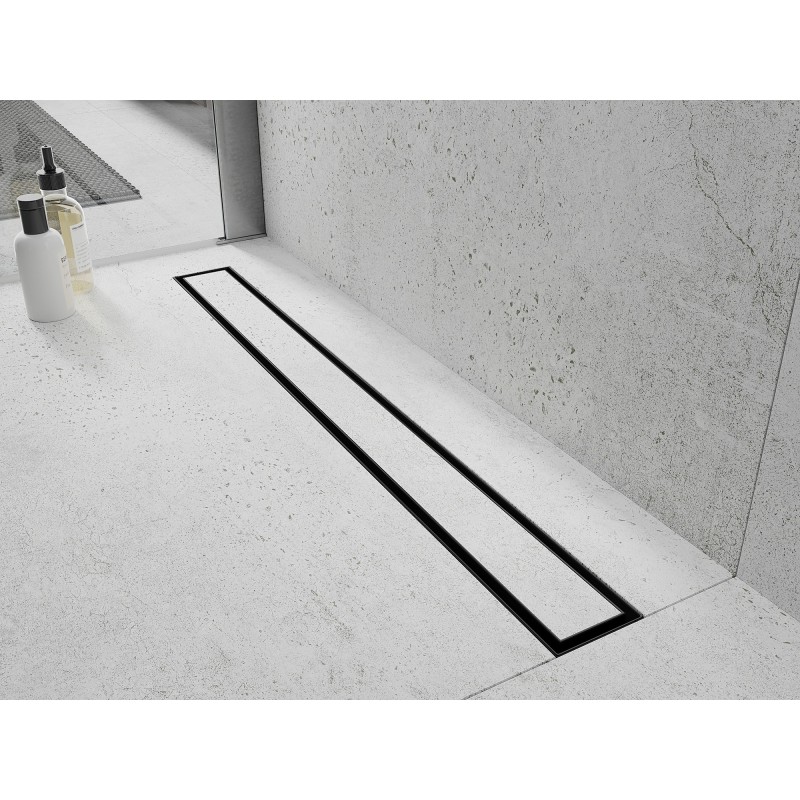 Mexen Flat M13 odpływ liniowy 2w1 60 cm, czarny - 1710060-15