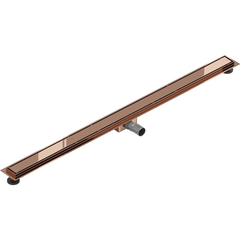 Mexen Flat M13 odpływ liniowy 2w1 110 cm, różowe złoto - 1610110