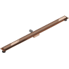 Mexen Flat M13 odpływ liniowy 2w1 130 cm, różowe złoto - 1610130