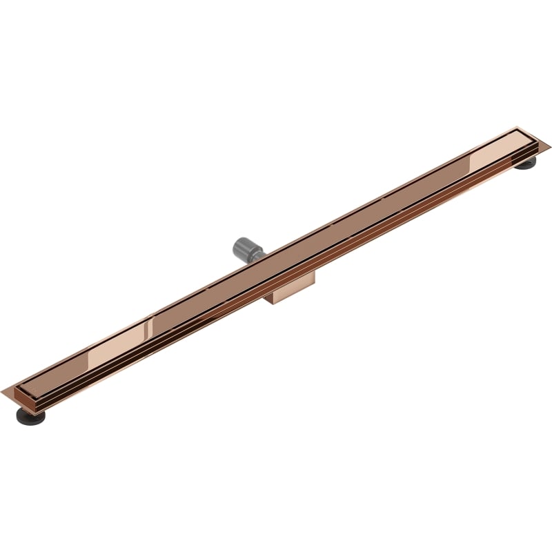 Mexen Flat M13 odpływ liniowy 2w1 140 cm, różowe złoto - 1610140