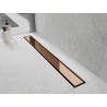 Mexen Flat M13 odpływ liniowy 2w1 160 cm, różowe złoto - 1610160