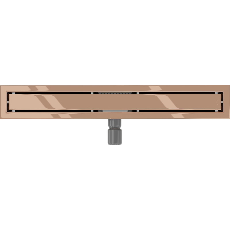 Mexen Flat M13 odpływ liniowy 2w1 50 cm, różowe złoto - 1610050-15