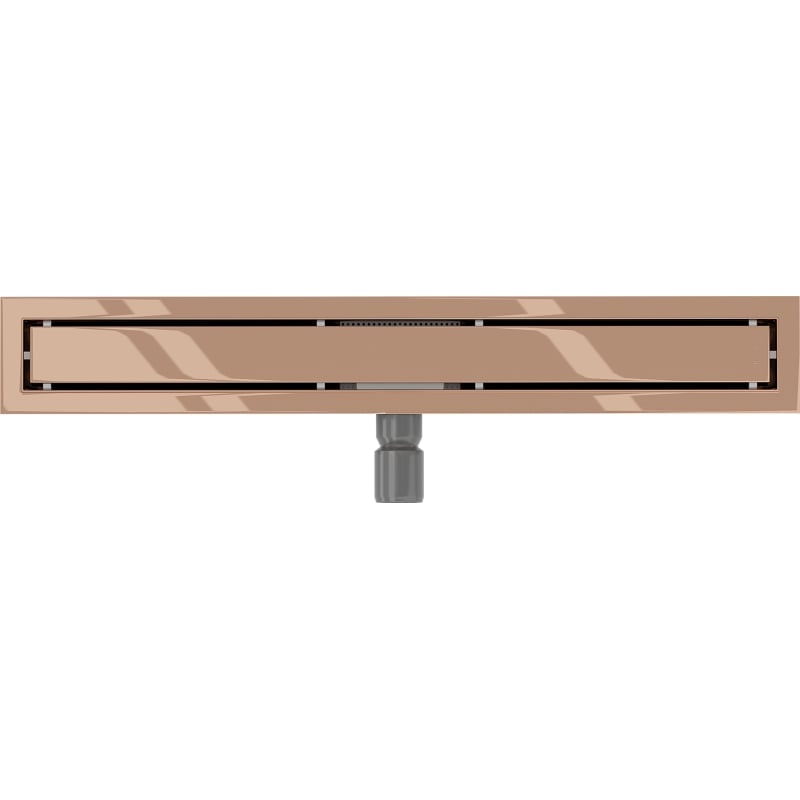 Mexen Flat M13 odpływ liniowy 2w1 60 cm, różowe złoto - 1610060-15