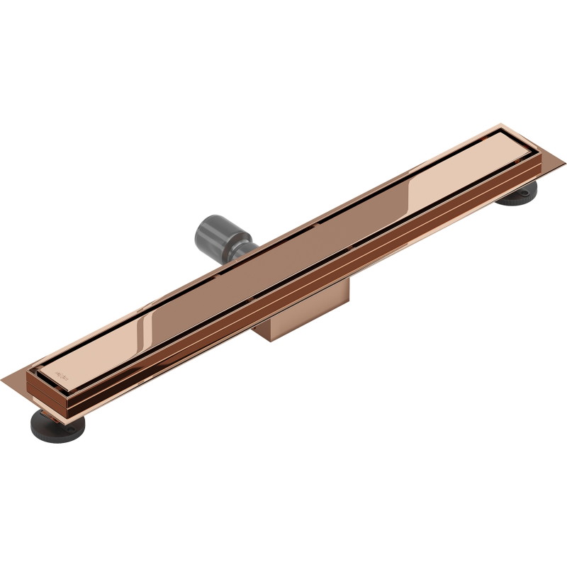 Mexen Flat M13 odpływ liniowy 2w1 70 cm, różowe złoto - 1610070-15
