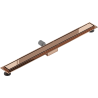 Mexen Flat M13 odpływ liniowy 2w1 100 cm, różowe złoto - 1610100-15