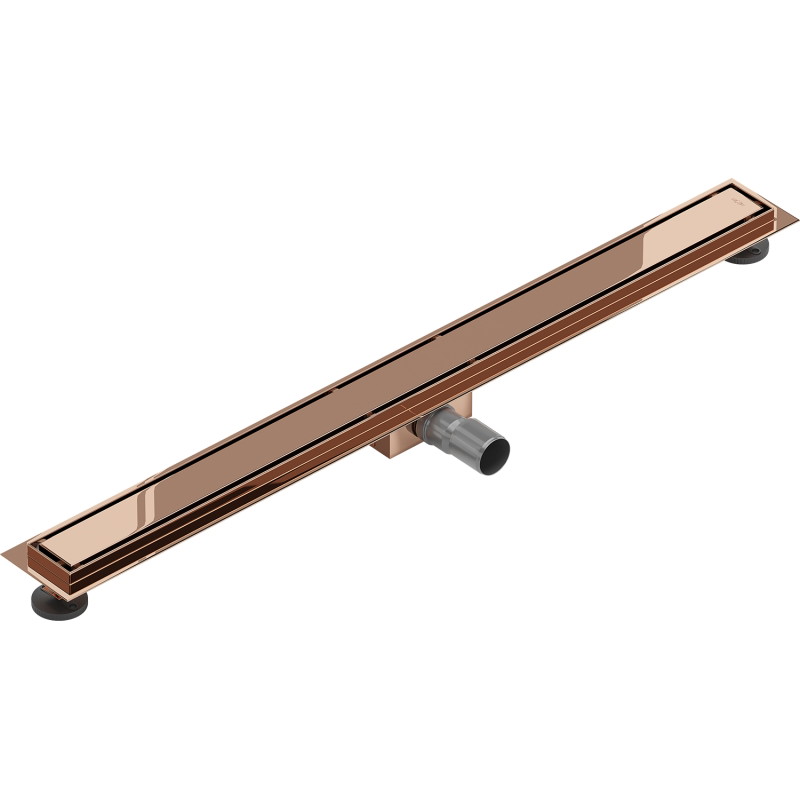 Mexen Flat M13 odpływ liniowy 2w1 100 cm, różowe złoto - 1610100-15