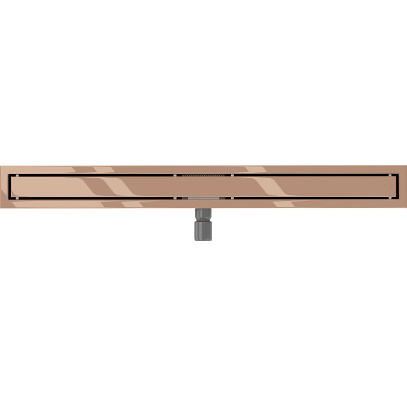 Mexen Flat M13 odpływ liniowy 2w1 100 cm, różowe złoto - 1610100-15