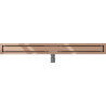 Mexen Flat M13 odpływ liniowy 2w1 100 cm, różowe złoto - 1610100-15
