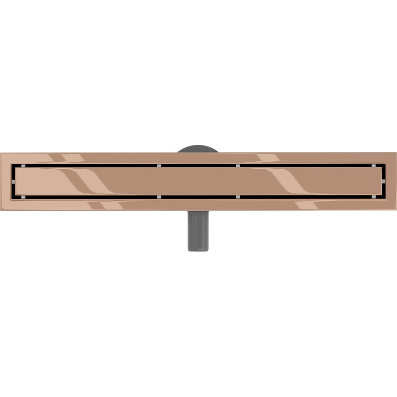 Mexen Flat 360° M13 odpływ liniowy obrotowy 2w1 60 cm, różowe złoto - 1610060-40