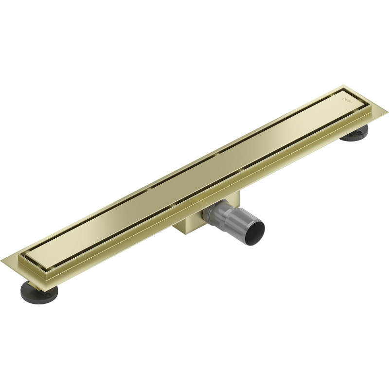 Mexen Flat M13 odpływ liniowy 2w1 50 cm, złoty szczotkowany - 1A10050-15