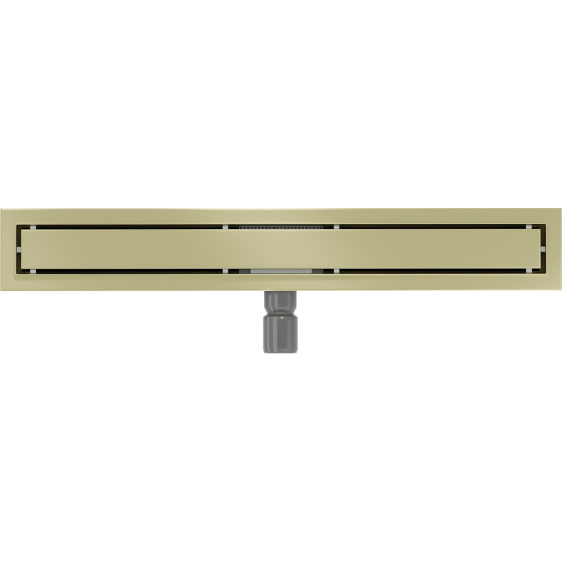 Mexen Flat M13 odpływ liniowy 2w1 50 cm, złoty szczotkowany - 1A10050-15