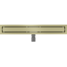 Mexen Flat M13 odpływ liniowy 2w1 50 cm, złoty szczotkowany - 1A10050-15