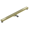 Mexen Flat M13 odpływ liniowy 2w1 80 cm, złoty szczotkowany - 1A10080-15