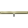 Mexen Flat M13 odpływ liniowy 2w1 80 cm, złoty szczotkowany - 1A10080-15