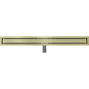 Mexen Flat M13 odpływ liniowy 2w1 90 cm, złoty szczotkowany - 1A10090-15