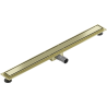 Mexen Flat M13 odpływ liniowy 2w1 100 cm, złoty szczotkowany - 1A10100-15
