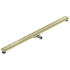 Mexen Flat M13 odpływ liniowy 2w1 110 cm, złoty szczotkowany - 1A10110