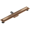 Mexen Flat M13 odpływ liniowy 2w1 50 cm, miedź szczotkowana - 1C10050-15