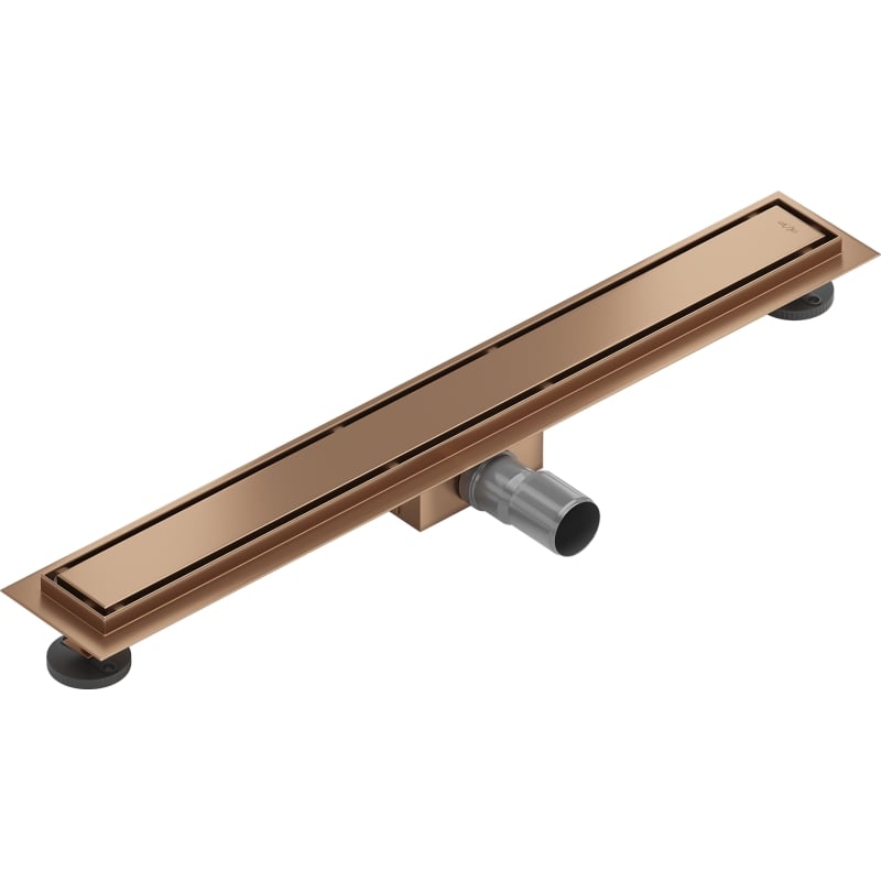 Mexen Flat M13 odpływ liniowy 2w1 70 cm, miedź szczotkowana - 1C10070-15