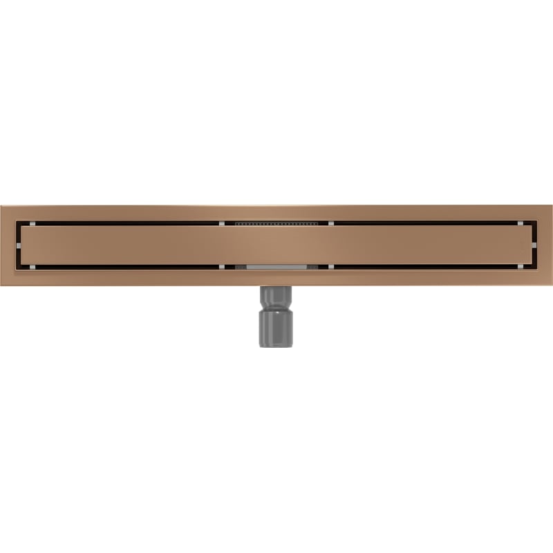 Mexen Flat M13 odpływ liniowy 2w1 70 cm, miedź szczotkowana - 1C10070-15