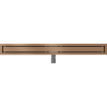 Mexen Flat M13 odpływ liniowy 2w1 100 cm, miedź szczotkowana - 1C10100-15