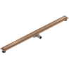Mexen Flat M13 odpływ liniowy 2w1 120 cm, miedź szczotkowana - 1C10120