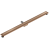 Mexen Flat M13 odpływ liniowy 2w1 130 cm, miedź szczotkowana - 1C10130