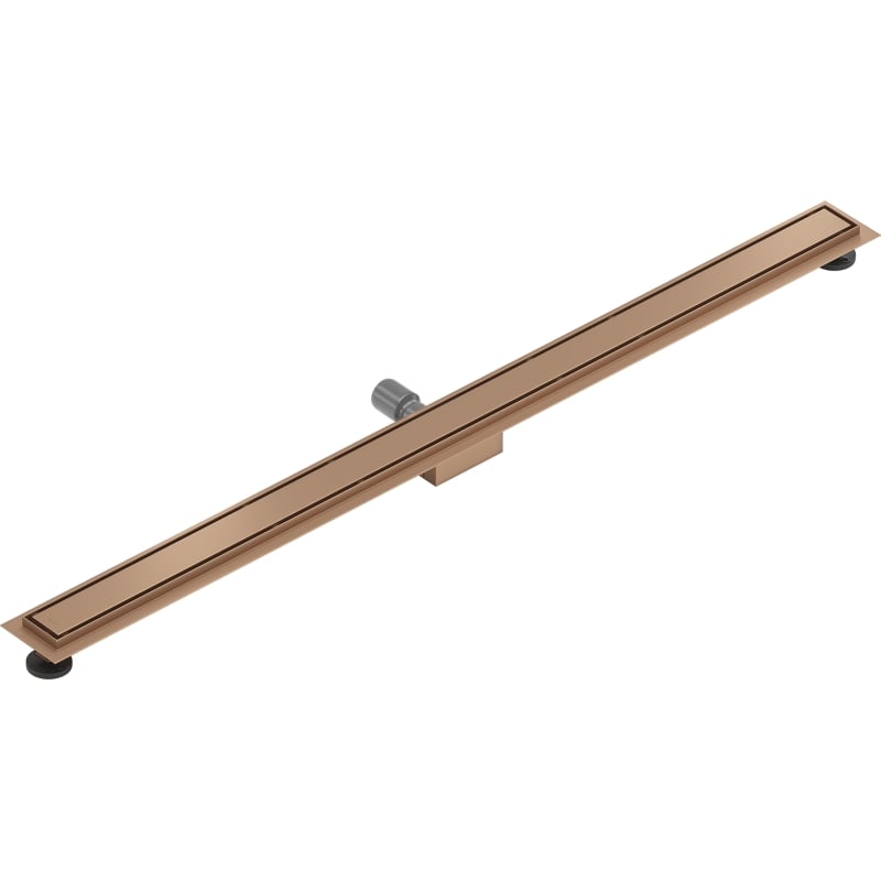Mexen Flat M13 odpływ liniowy 2w1 160 cm, miedź szczotkowana - 1C10160