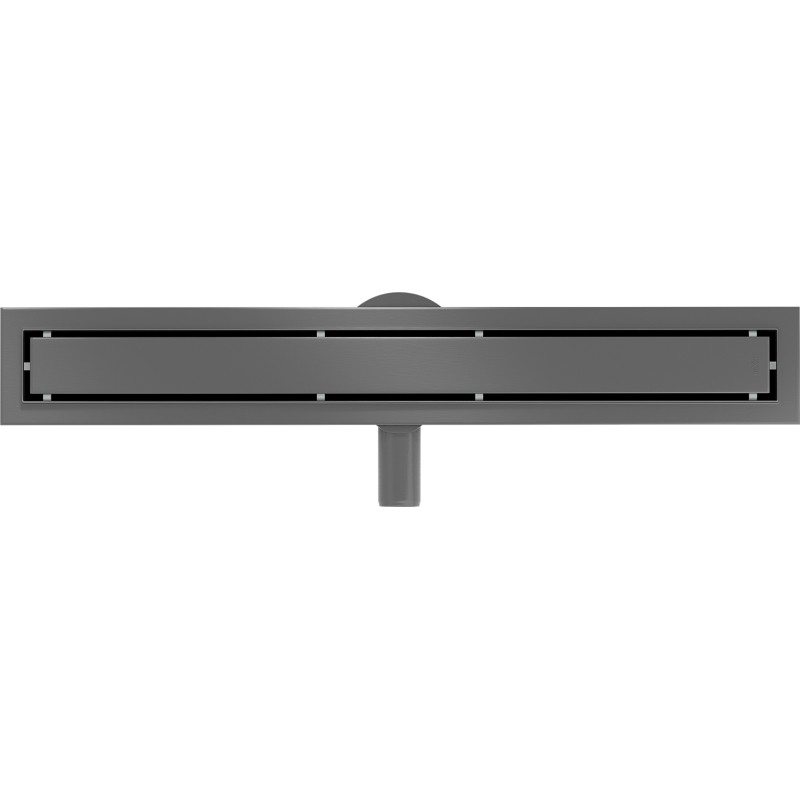 Mexen Flat 360° M13 odpływ liniowy obrotowy 2w1 70 cm, gun gray szczotkowany - 1E10070-40
