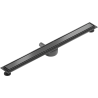 Mexen Flat 360° M13 odpływ liniowy obrotowy 2w1 100 cm, gun gray szczotkowany - 1E10100-40