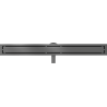 Mexen Flat 360° M13 odpływ liniowy obrotowy 2w1 100 cm, gun gray szczotkowany - 1E10100-40