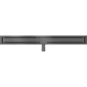 Mexen Flat M13 odpływ liniowy 2w1 90 cm, gun gray szczotkowany - 1E10090-15