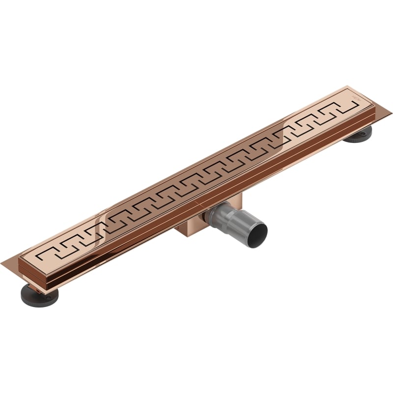 Mexen Flat M15 odpływ liniowy 50 cm, różowe złoto - 1624050-15