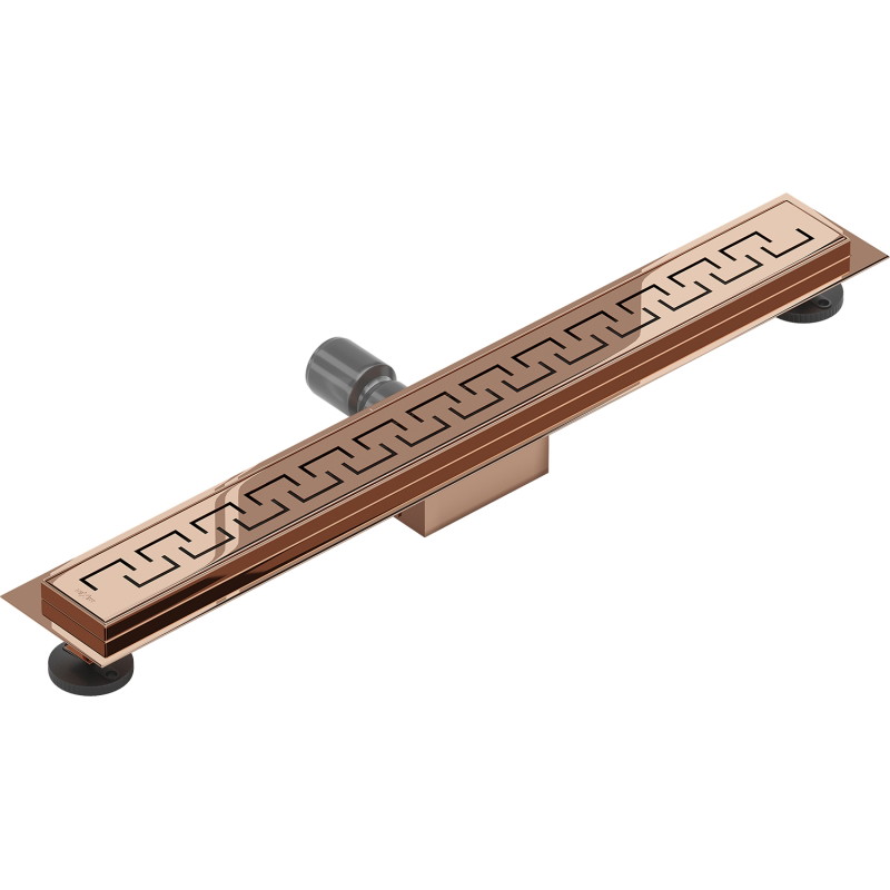 Mexen Flat M15 odpływ liniowy 60 cm, różowe złoto - 1624060-15