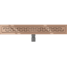Mexen Flat M15 odpływ liniowy 60 cm, różowe złoto - 1624060-15