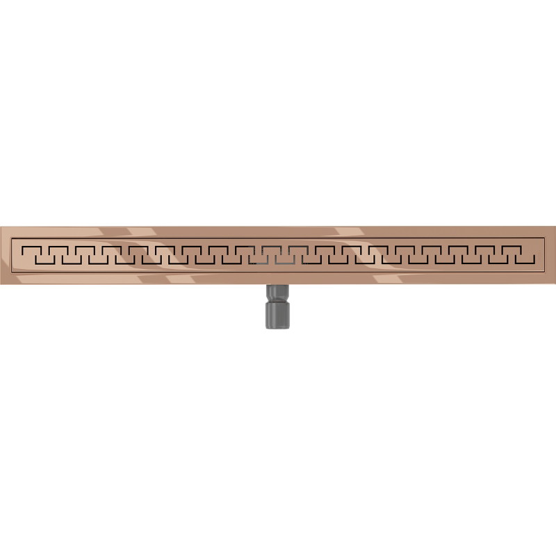 Mexen Flat M15 odpływ liniowy 90 cm, różowe złoto - 1624090-15