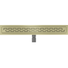 Mexen Flat M15 odpływ liniowy 70 cm, złoty szczotkowany - 1A24070-15