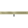 Mexen Flat M15 odpływ liniowy 80 cm, złoty szczotkowany - 1A24080-15