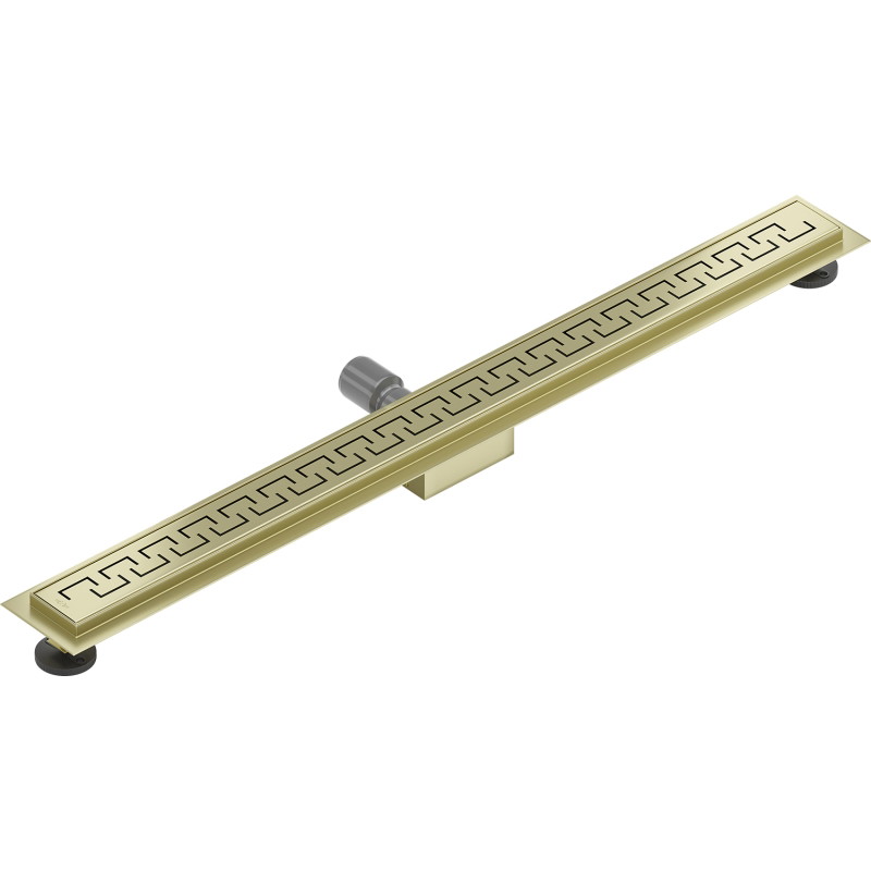 Mexen Flat M15 odpływ liniowy 90 cm, złoty szczotkowany - 1A24090-15