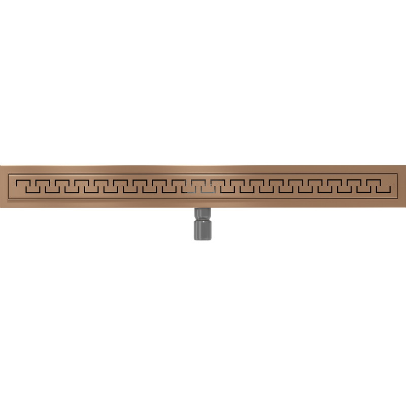 Mexen Flat M15 odpływ liniowy 100 cm, miedź szczotkowana - 1C24100-15