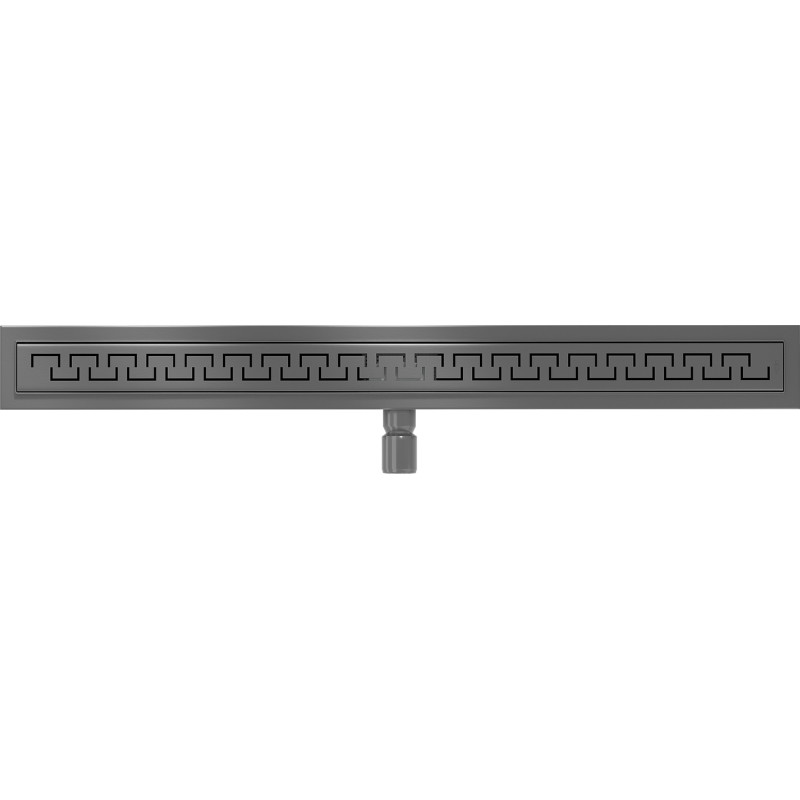 Mexen Flat M15 odpływ liniowy 80 cm, gun gray szczotkowany - 1E24080-15