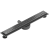 Mexen Flat 360° M15 odpływ liniowy obrotowy 50 cm, gun gray szczotkowany - 1E24050-40