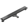 Mexen Flat 360° M15 odpływ liniowy obrotowy 60 cm, gun gray szczotkowany - 1E24060-40