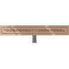 Mexen Flat M18 odpływ liniowy 50 cm, różowe złoto - 1623050-15