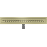 Mexen Flat M18 odpływ liniowy 60 cm, złoty szczotkowany - 1A23060-15