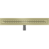 Mexen Flat M18 odpływ liniowy 70 cm, złoty szczotkowany - 1A23070-15