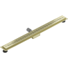Mexen Flat M18 odpływ liniowy 80 cm, złoty szczotkowany - 1A23080-15