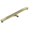 Mexen Flat M18 odpływ liniowy 90 cm, złoty szczotkowany - 1A23090-15